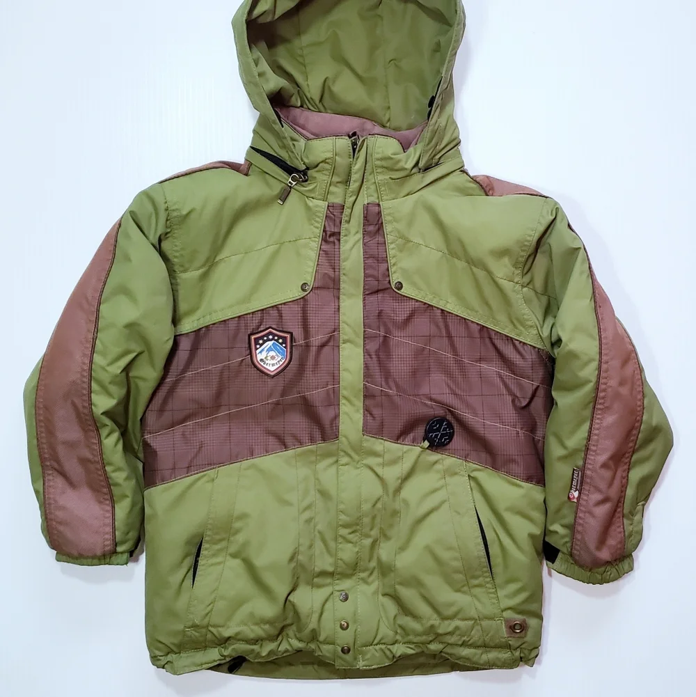 Obermeyer Kids Winter Ski Jacket Parka Waterproof Puffer - Picture 1 of 10